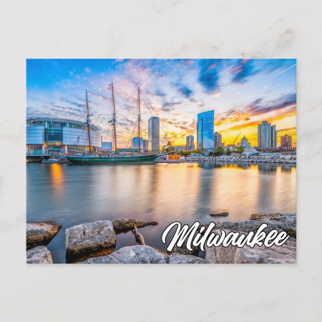 Carte Postale Milwaukee, Wisconsin, USA (Devant)