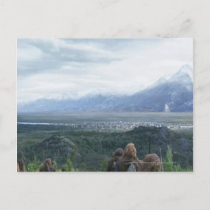 Carte Postale Minas Tirith en vue