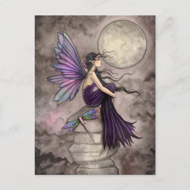 Carte Postale Mind Adrift Imaginaire Fairy Art (Devant)