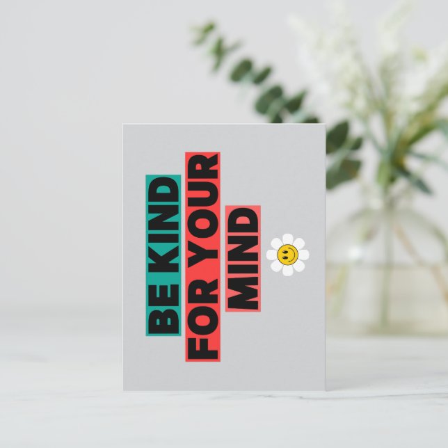 Carte Postale Mindful Power (Debout devant)