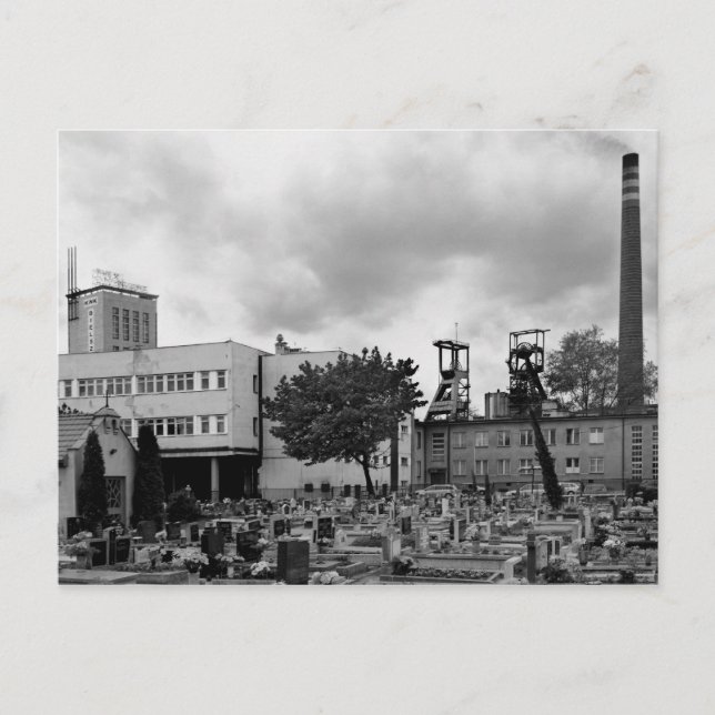 Carte Postale Mine de Bielszowice (Devant)