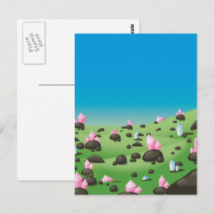 Carte Postale Mine de diamants