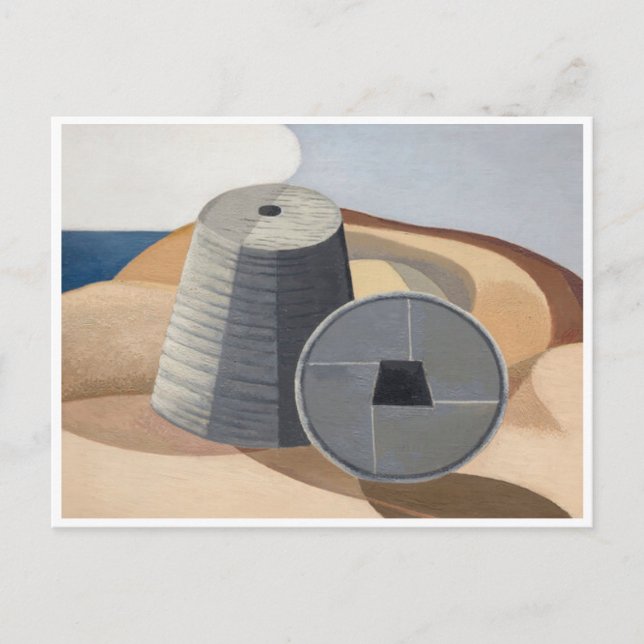 Carte Postale Mineral Objects (1935) par Paul Nash (Devant)