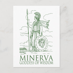 Carte Postale Minerve