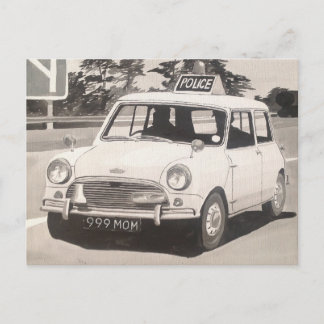 Carte Postale Mini Cooper S