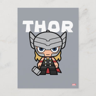 Carte Postale Mini Thor Mignon