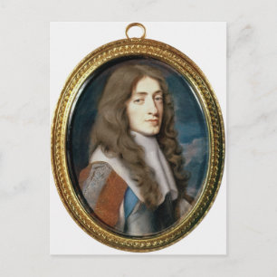 Carte Postale Miniature de James II comme duc de York, 1661