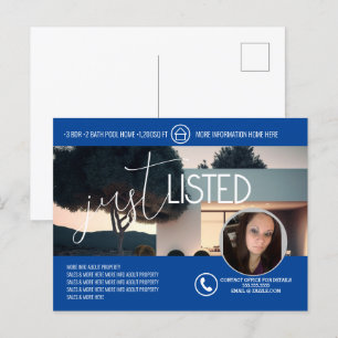 Carte Postale Minimaliste À Vendre Accueil Liste Photo Business