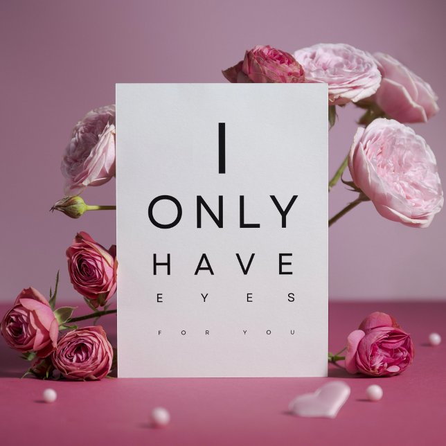 Carte postale minimaliste amusante de Valentine (Créateur téléchargé)