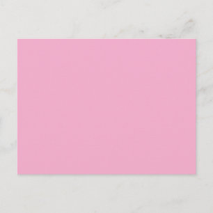 Carte Postale Minimaliste Rose Pâle Élégant Félicitations pour l