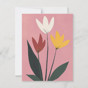 Carte Postale Minimaliste scandinave #163