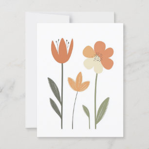 Carte Postale Minimaliste scandinave #173