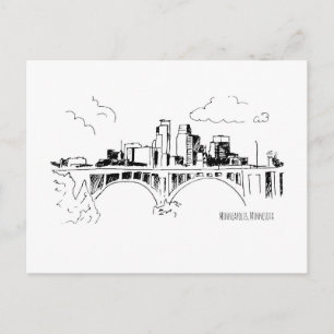 Carte Postale Minneapolis