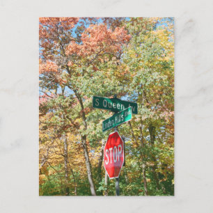 Carte Postale Minneapolis Minnesota Linden Hills Automne Couleur