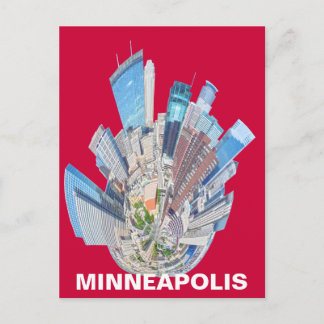 CARTE POSTALE MINNEAPOLIS MN
