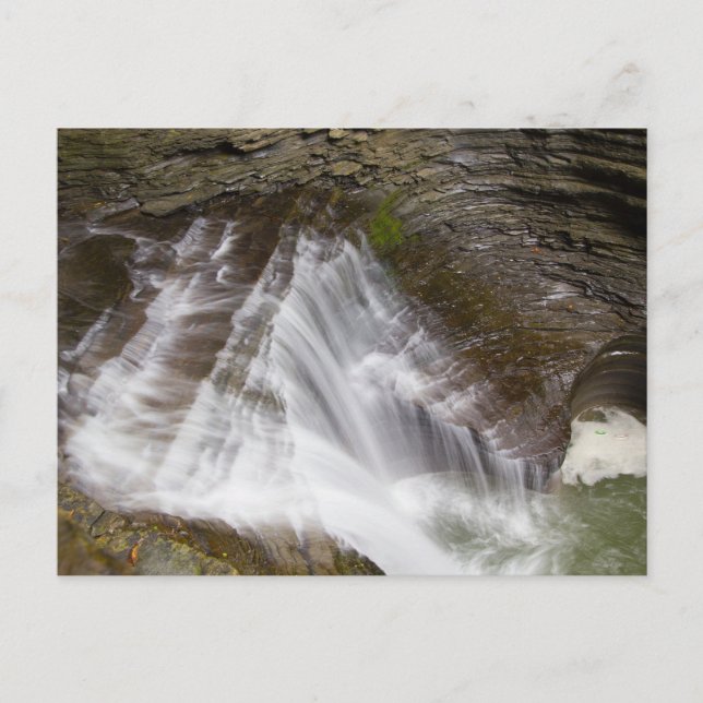 Carte Postale Minnehaha Falls, Watkins Glen State Park, New York (Devant)