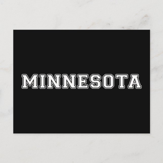 Carte Postale Minnesota (Devant)