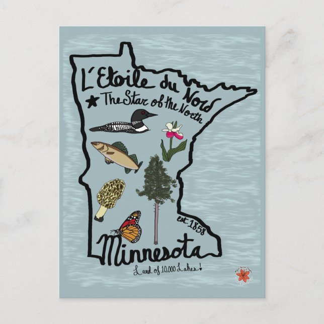 Carte Postale Minnesota (Devant)