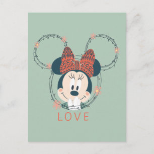 Carte Postale Minnie   Amour