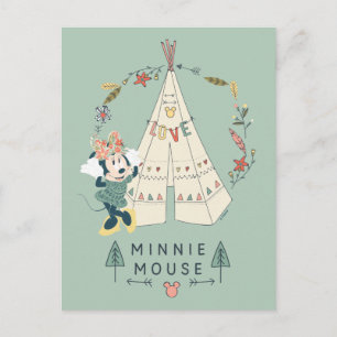 Carte Postale Minnie   Festival Fun