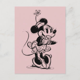 Carte Postale Minnie   Marbre