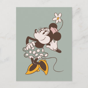 Carte Postale Minnie Mouse   Minnie prend la pose