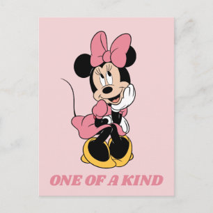 Carte Postale Minnie Poster en rose
