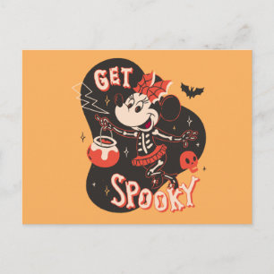 Carte Postale Minnie Souris Soyez Éffrayant