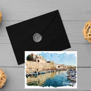 Carte Postale Minorque Baleares Port Ciutadella Voyage