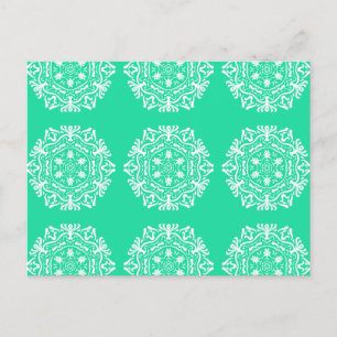 Carte Postale Minty Mandala