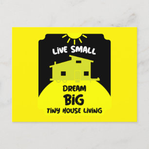 Carte Postale Minuscule Maison - Minuscules Maisons