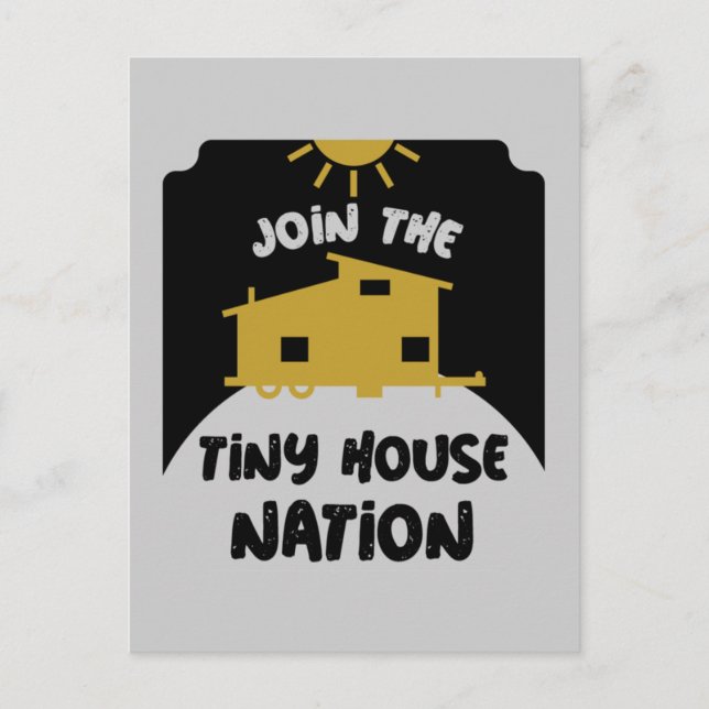 Carte Postale Minuscule Maison - Nation Minuscule Maison (Devant)