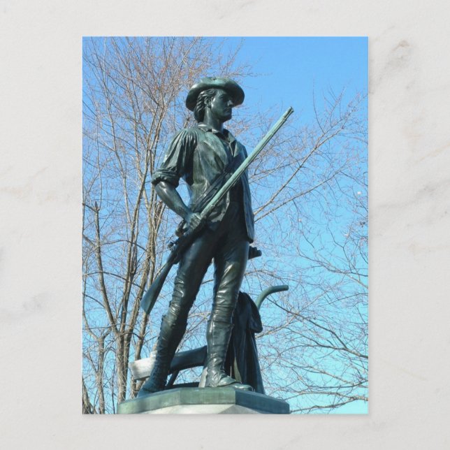 Carte Postale Minute Man (Devant)