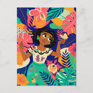 Carte Postale Mirabel d'Encanto Graphique floral