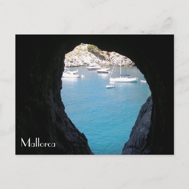 Carte Postale mirador postal de Sa Calobra en Mallorca (Devant)
