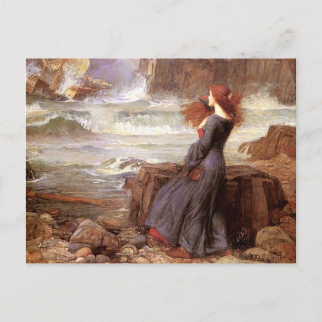 Carte Postale Miranda - La tempête (Devant)