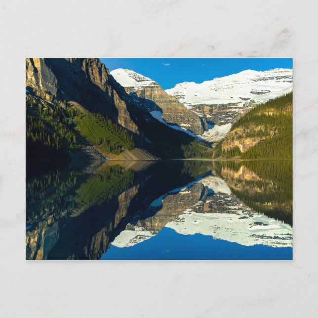 Carte postale Mirror Lake Louise, Alberta Canada (Devant)