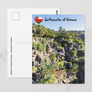 Carte Postale Misfah al abreyeen - Oman