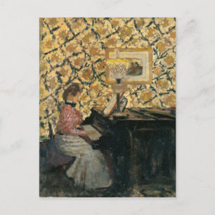 Carte Postale Misia au piano