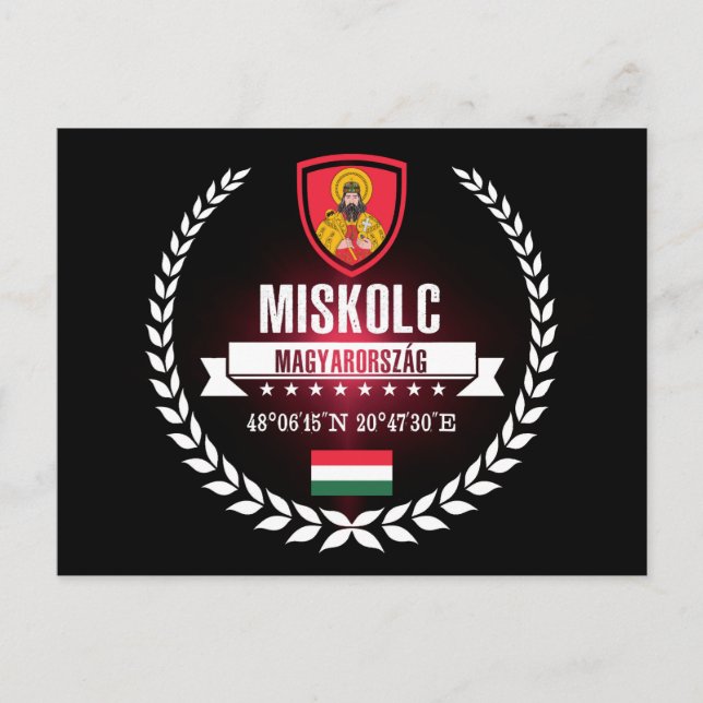Carte Postale Miskolc (Devant)