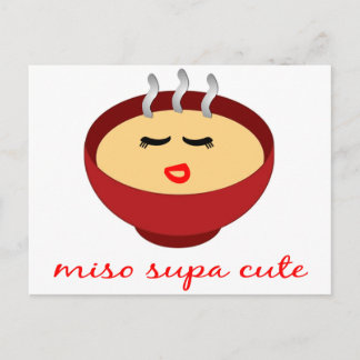 Carte Postale Miso Supa Cute Ladies / Girls Conception de produi
