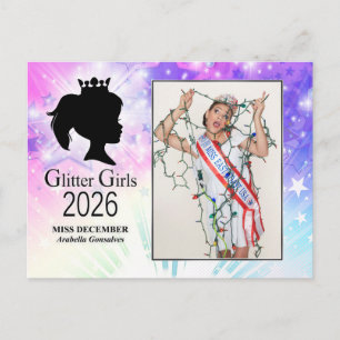Carte Postale Miss décembre 2026
