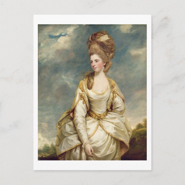 Carte Postale Miss Sarah Campbell, 1777-1778 (huile sur toile) (Devant)