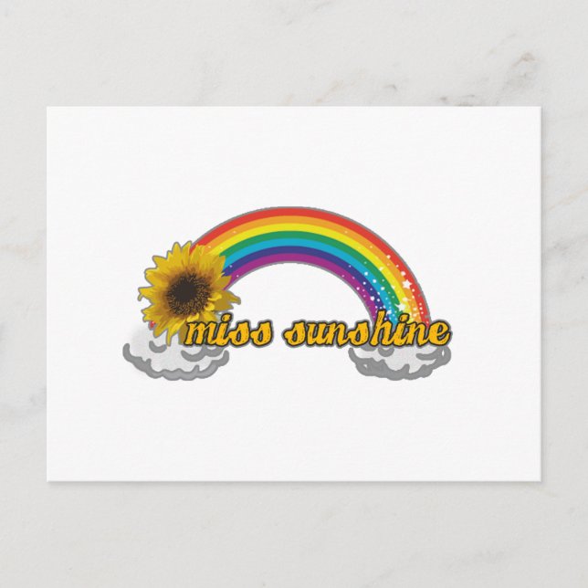 Carte Postale Miss Sunshine (Devant)