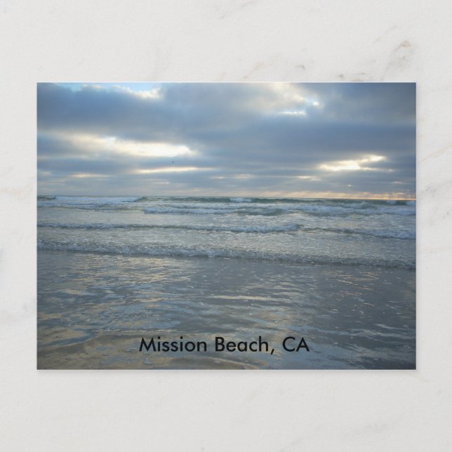 Carte Postale Mission Beach, CA (Devant)