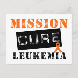 Carte Postale Mission Cure Leukemia