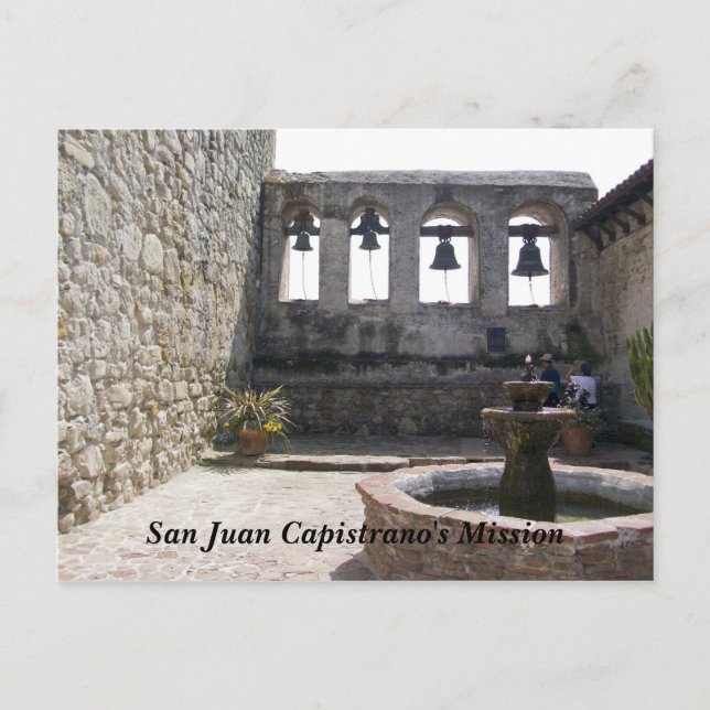 Carte Postale Mission de San Juan Capistrano (Devant)