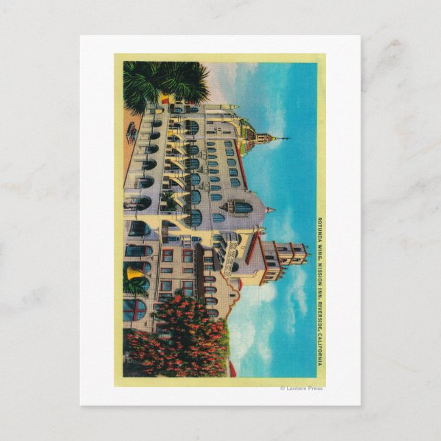 Carte Postale Mission Inn, Rotunda WingRiverside, CA (Devant)