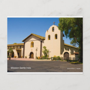 Carte Postale Mission Père Noël Inés California Produits