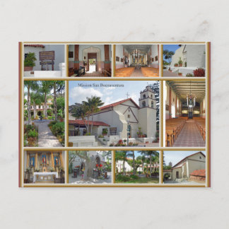 Carte Postale Mission San Buenaventura